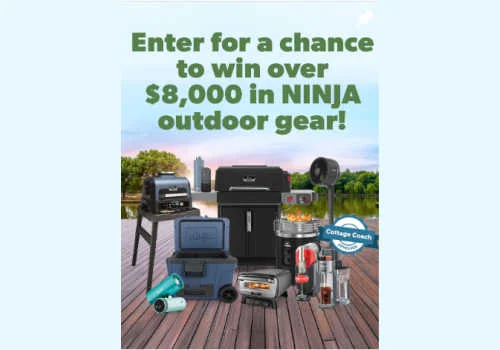 Check Out Some of the Best Deals and Free Samples in Canada | Canadian Free Stuff Win over $800 worth of Ninja outdoor gear in this new Cottage life contest