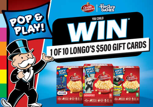 Check Out Some of the Best Deals and Free Samples in Canada | Canadian Free Stuff New Longos contest Canada- Win 1 of 10 Longos $500 Gift Cards!