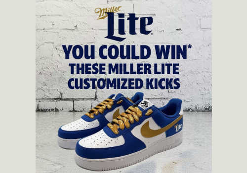Miller Lite Contest - Win Miller Lite Customized Nike Kicks