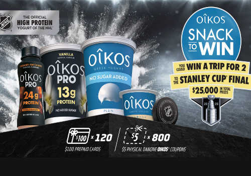 Check Out Some of the Best Deals and Free Samples in Canada | Canadian Free Stuff OIkos Snack to Win Contest 2026 -Win a trip to the Stanley Cup Final 2026 plus 100's of instant win prizes to be won!