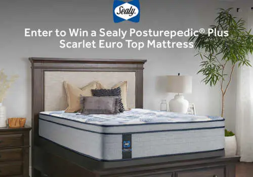 Check Out Some of the Best Deals and Free Samples in Canada | Canadian Free Stuff Sealy Posturepedic Mattress Giveaway -Win a new Sealy Mattress for Canada