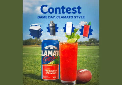 Motts Clamato Contest -Win a Motts Clamato Prize pack with this super cool Motts Contest for Canada