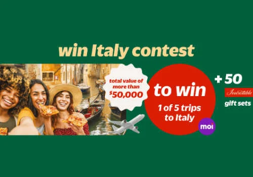 Check Out Some of the Best Deals and Free Samples in Canada | Canadian Free Stuff Metro Ontario and Metro quebec contest -win 1 of 5 trips to Italy