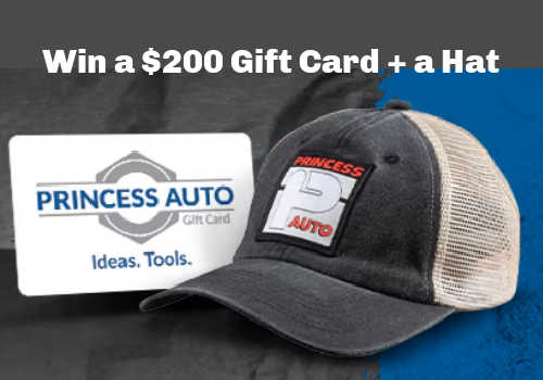 Check Out Some of the Best Deals and Free Samples in Canada | Canadian Free Stuff Princess Auto Contest: Win a $200 Princess Auto Canada gift card!