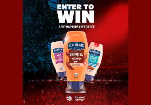 Hellmanns Contest- Win a VIP Raptors Experience with Hellmanns Mayo Canada