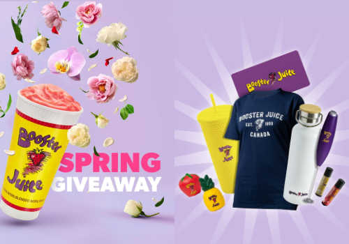 Check Out Some of the Best Deals and Free Samples in Canada | Canadian Free Stuff Win 1 of 10 Booster Juice gift baskets in this new Booster Juice Contest Canada