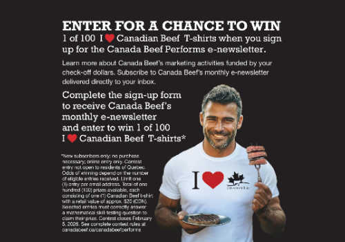Canadian beef contest