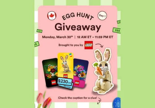 Enter the Flipp Egg Hunt contest to win daily prizes and gift cards. Flipp Contest Canada