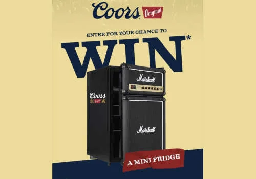 Check Out Some of the Best Deals and Free Samples in Canada | Canadian Free Stuff Coor Original Contest -Win a mini fridge in this new Coors Light Contest