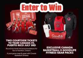 GoodLife Fitness Contest: Win a VIP Canada Basketball Experience + a FREE 7-Day Pass!