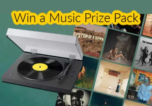 Chapters Indigo Canada Contest. Enter to win a Music Prize Pack
