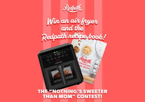 Check Out Some of the Best Deals and Free Samples in Canada | Canadian Free Stuff Redpath Sugar Contest for Canada- Win an Air Fryer and Recipe book