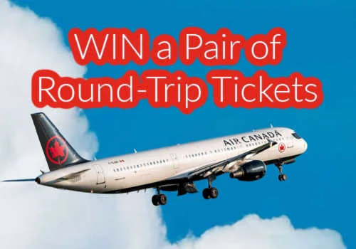 Check Out Some of the Best Deals and Free Samples in Canada | Canadian Free Stuff Win a pair of round trip flights from Air Canada vacations! New Air Canada Contest to enter for Canada