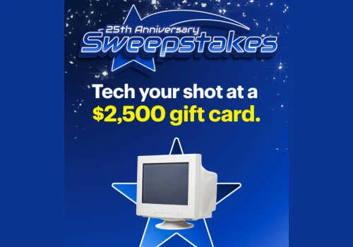 Enter this new Best Buy contest to win 1 of 2 $2500 Best Buy canada gift cards.