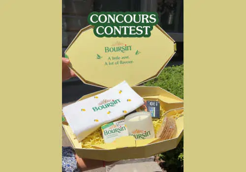 Check Out Some of the Best Deals and Free Samples in Canada | Canadian Free Stuff Win a Lemon & Rosemary themed Gift Box -new Boursin Cheese Contest