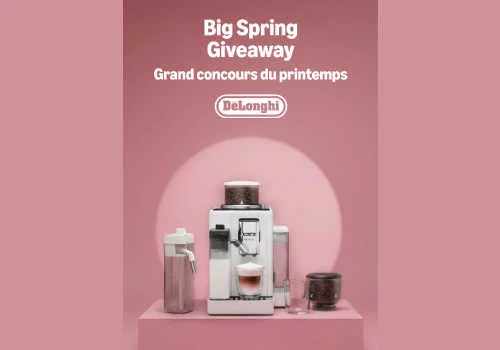 Check Out Some of the Best Deals and Free Samples in Canada | Canadian Free Stuff Win a Delonghi espresso machine in the new delonghi canada contest