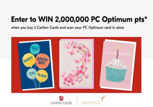 A new Shoppers Drug Mart Contest for Canada is here and you can win 2 Million Shoppers Optimum points