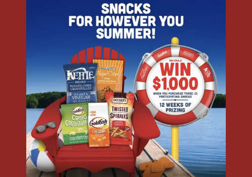 Check Out Some of the Best Deals and Free Samples in Canada | Canadian Free Stuff Campbells Summer Snacking Contest: Win 1 of 12 $1000 CASH Grand Prizes! Enter the Campbells Soup Company Contest Today!