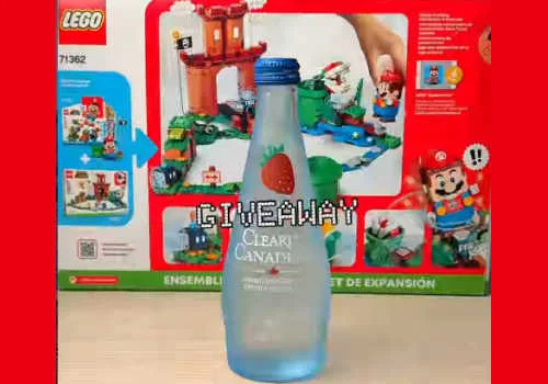 Check Out Some of the Best Deals and Free Samples in Canada | Canadian Free Stuff Clearly Canadian Contest -Win a Super Mario lego set + clearly canadian drink