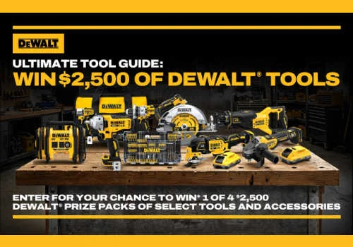 Check Out Some of the Best Deals and Free Samples in Canada | Canadian Free Stuff Dewalt Contest: Win $2500 of Dewalt Tools