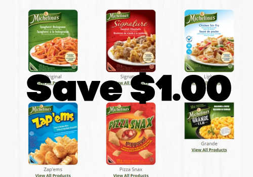 Michelinas Canada Coupon -Save $1,.00 with this printed Michelinas Coupon Canada