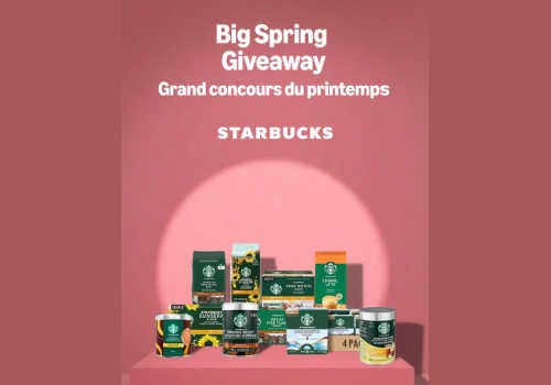 Starbucks Canada Contest -win a Starbucks Canada gift in this latest giveaway. See how to enter on this page.