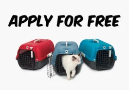 Catit Canada – Apply for FREE Catit Cat Carrier!