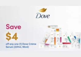Dove Coupons Canada: Save $4.00 off Dove Creme Serum (and MORE)