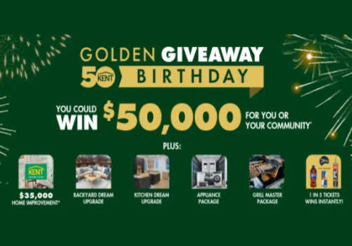 Check Out Some of the Best Deals and Free Samples in Canada | Canadian Free Stuff Kent Building Supplies Contest for Atlantic canada -Enter the KENT Golden Giveaway to win amazing prizes!