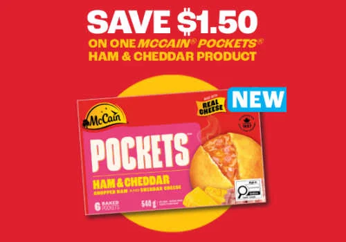 Check Out Some of the Best Deals and Free Samples in Canada | Canadian Free Stuff McCain coupon canada-save 1.50 on McCain pockets