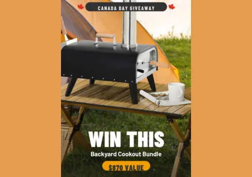 Check Out Some of the Best Deals and Free Samples in Canada | Canadian Free Stuff Win a Pizza Oven and a Smokeless Fire Pit in the latest Aosom Giveaway
