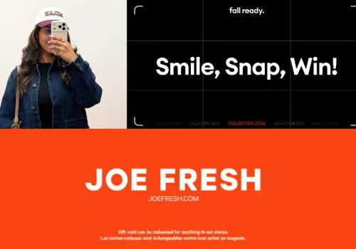 Check Out Some of the Best Deals and Free Samples in Canada | Canadian Free Stuff Win a $500 Joe Fresh gift card in thie new Joe Fresh Contest -Joe Fresh Canada Contest