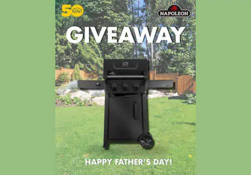 Win a Napoleon Grill in this new Kent Building Supplies Contest