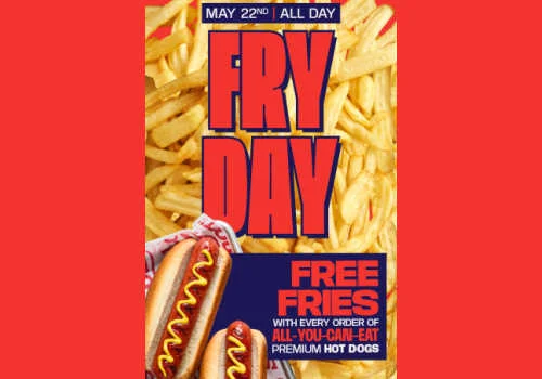 Check Out Some of the Best Deals and Free Samples in Canada | Canadian Free Stuff St. Louis Wings: Get FREE Fries with All-You-Can-Eat Premium Hot Dogs -May 22 only!