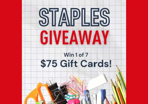 Check Out Some of the Best Deals and Free Samples in Canada | Canadian Free Stuff Staples Contest Canada - Win a cool prize in this new Staples Canada Giveaway.