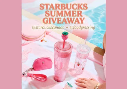 Win a Starbucks Canada gift card in this new Starbucks Canada Contest