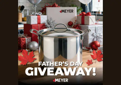 Win a meyer stockpot in this new Meyer Canada Contest -Meyer Contest Canada