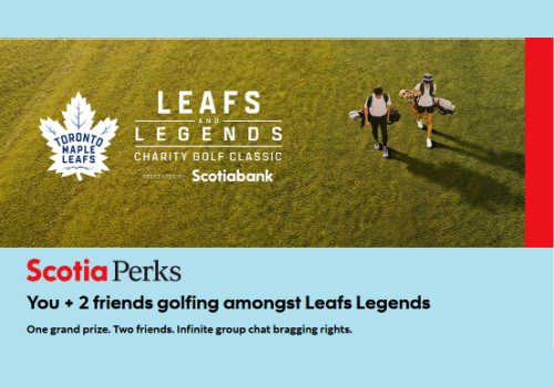 Check Out Some of the Best Deals and Free Samples in Canada | Canadian Free Stuff Enter this new Scotiabank contest to win a golfing with the Leafs experience
