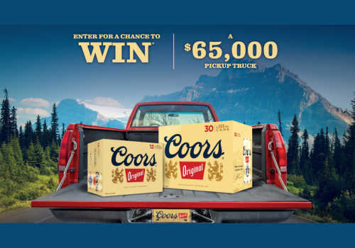 Check Out Some of the Best Deals and Free Samples in Canada | Canadian Free Stuff Win a $65,000 Pickup truck in this new Coors Contest