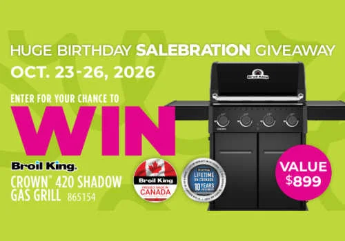 Check Out Some of the Best Deals and Free Samples in Canada | Canadian Free Stuff Win a Broil King Gas Grill in this new TA Appliance contest