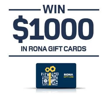 Rona Survey Contest- Win $1000 in Gift Cards -GO! | Canadian Free Stuff Rona customer satisifaction survey contest