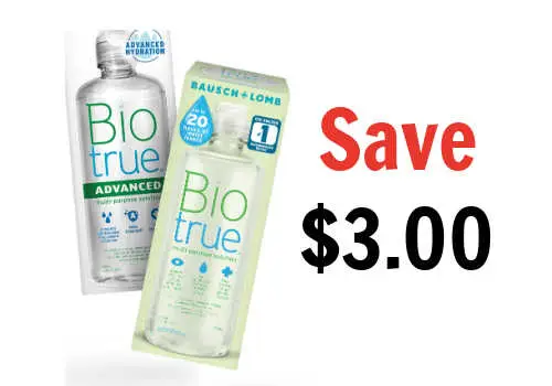 Check Out Some of the Best Deals and Free Samples in Canada | Canadian Free Stuff BioTrue Canada Coupons -Save with the latest Biotrue Coupon