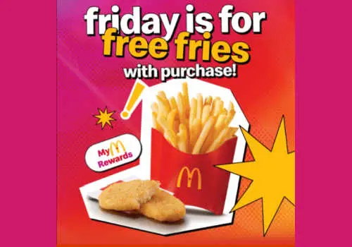 Check Out Some of the Best Deals and Free Samples in Canada | Canadian Free Stuff McDonalds Canada free fries with purchase on the app