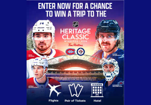 Check Out Some of the Best Deals and Free Samples in Canada | Canadian Free Stuff NHL Contest Canada -Win a Trip to the 2026 NHL Heritage Classic