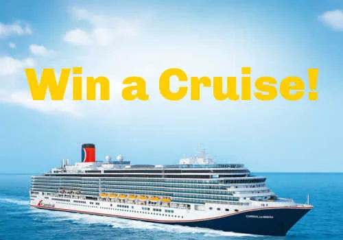 Win a FREE Cruise in the new Carnival Cruises Contest Canada -Enter today and you may just be the winner of a free Carnival Cruise Lines Vacation!