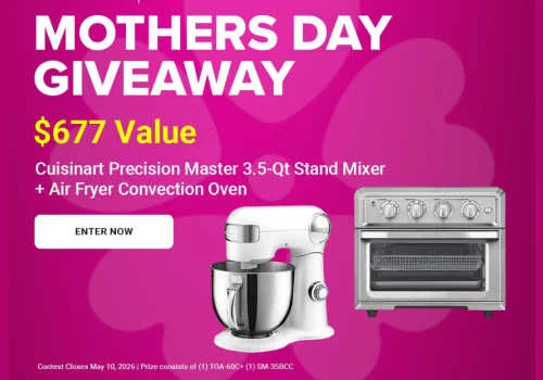 Win a $677 Cuisinart Canada prize bundle in this new Cuisinart contest