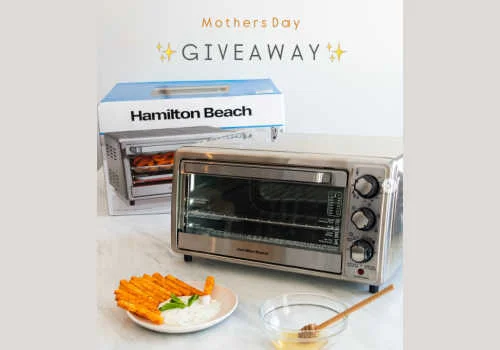 WIn a Hamilton Beach Air Fryer Toaster Oven Combo in this new Hamilton Beach Canada Contest