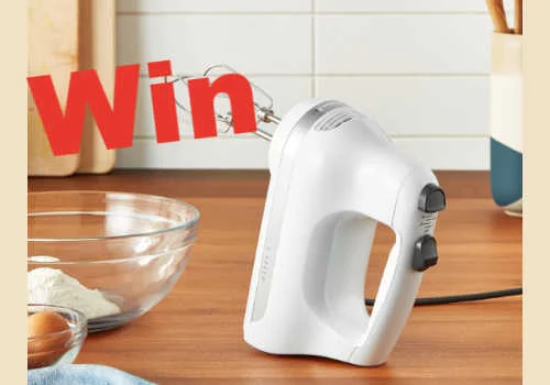 Win a Kitchenaid 3-speed hand mixer in this new Kitchenaid canada contest