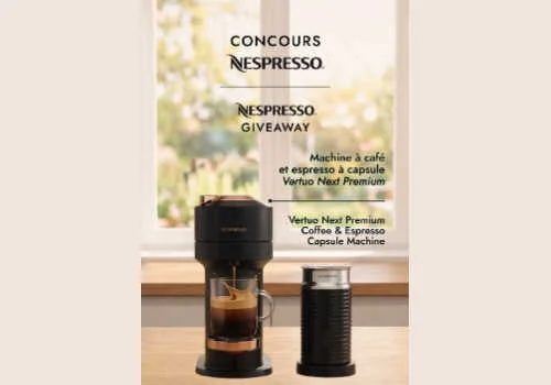 Win a Nespresso Vertuo machine in this new Linen Chest Contest