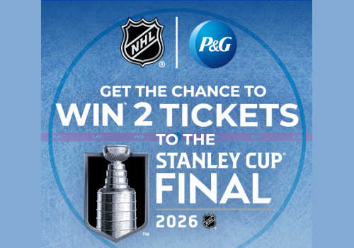 Win a trip to the stanley cup final 2026 in this new P&G Brandsaver Contest